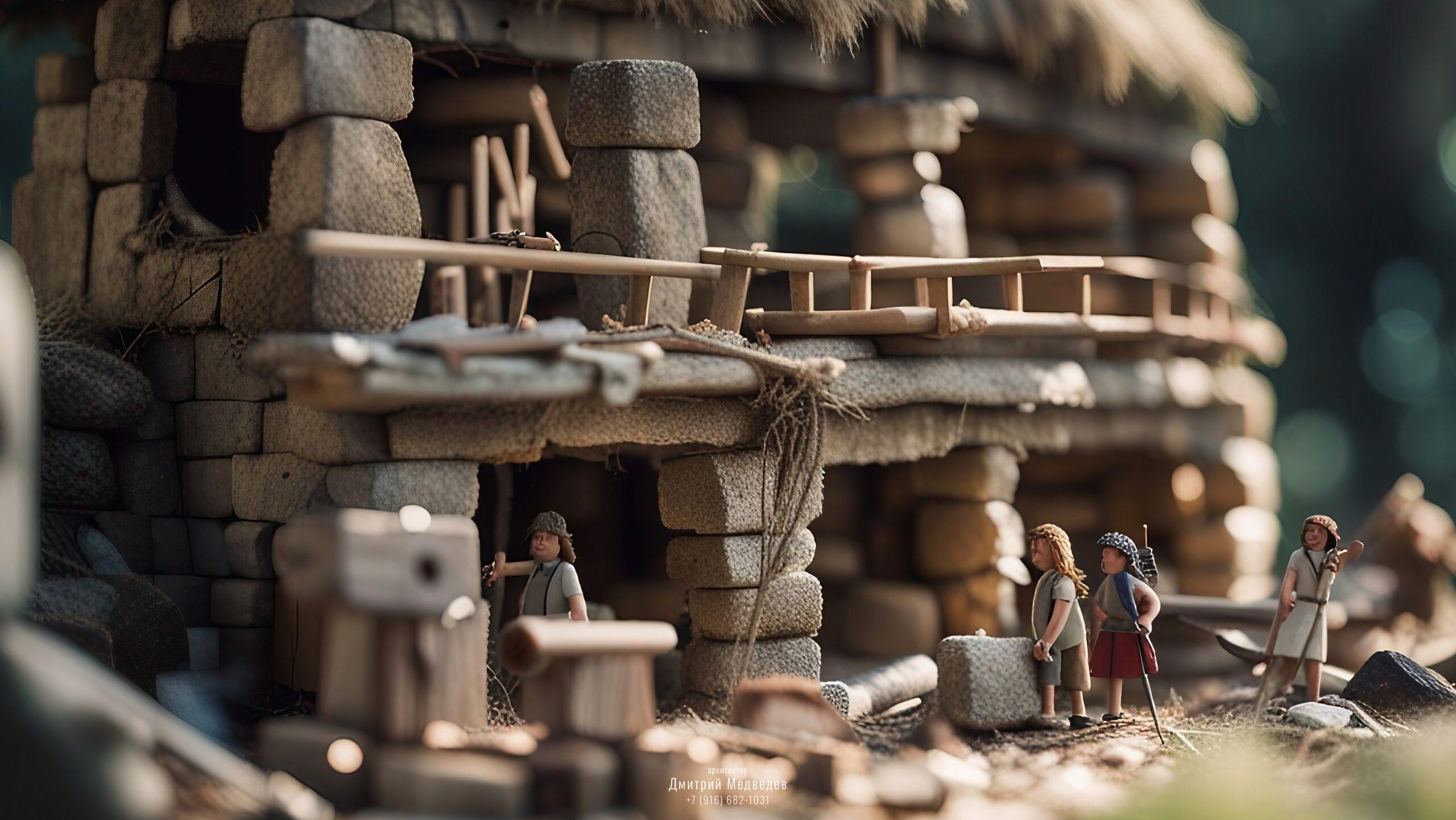 stone-house Нейросеть: концепция дизайна интерьера за 1 час